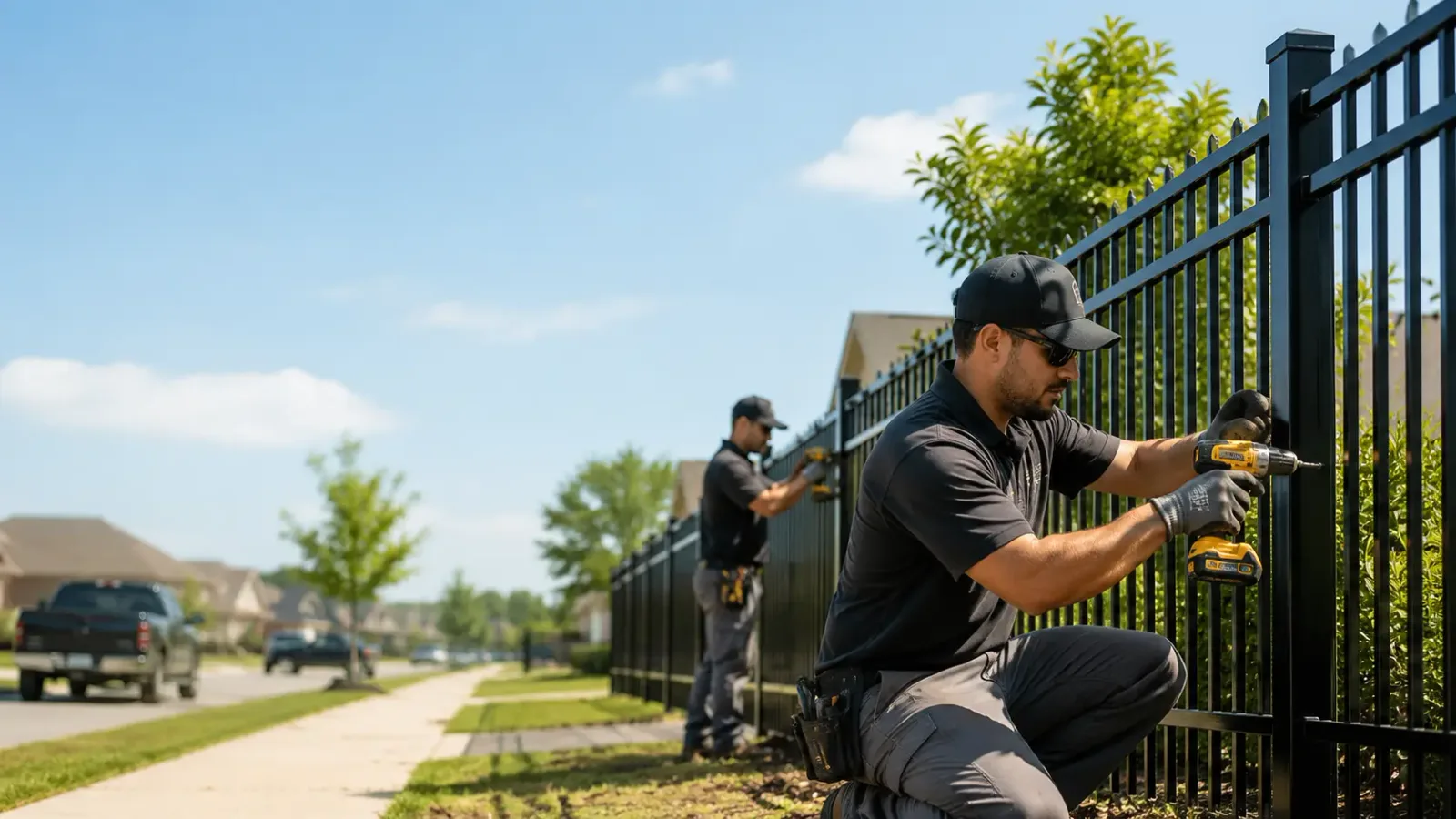Metal Fence Installation in Windsor, OH